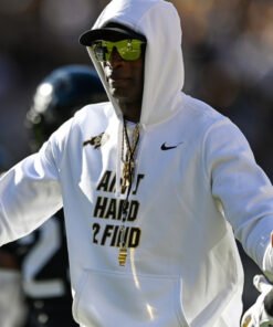 Deion Sanders College Gameday 2023 I Ain’t Hard 2 Find White Hoodie