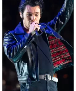 Harry Styles Harryween Black Leather Jacket