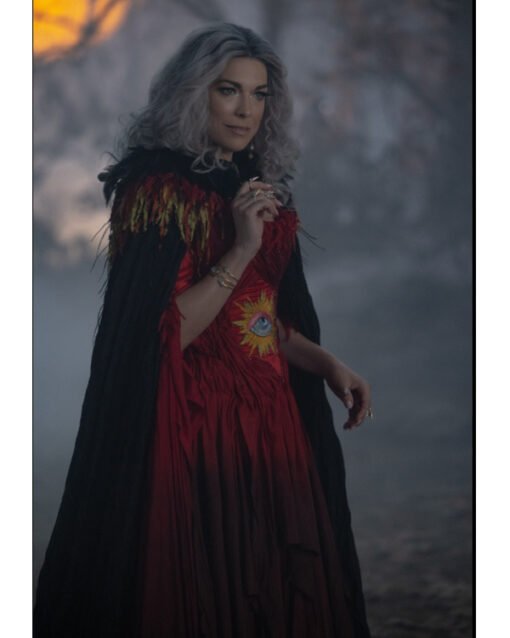 Hocus Pocus 2 Hannah Waddingham Cloak Coat