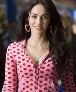 Jennifers Body Magen Fox Pink Hoodie 2023