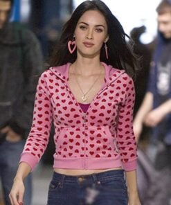 Jennifers Body Magen Fox Pink Hoodie