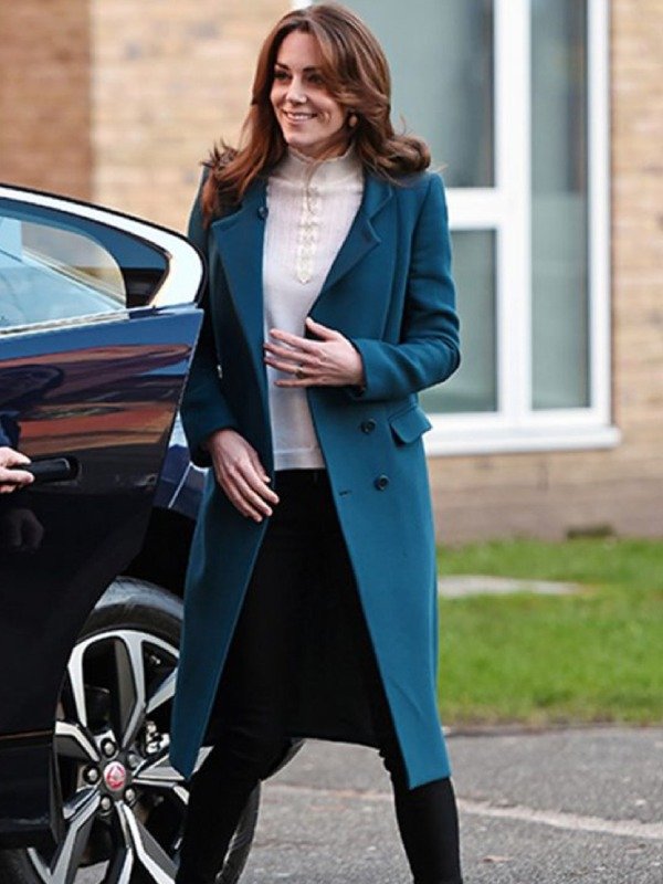 Kate Middleton Teal Coat | Universal Jacket