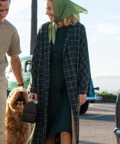 Lessons In Chemistry 2023 Brie Larson Plaid Coat