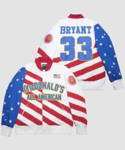McDonald’s All American Kobe White Varsity Jacket