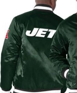 NBA Starter New York Jets Dark Green Varsity Jacket