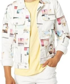 Neon Tyler Flores Collage Print Jacket