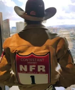 Nfr Las Vegas Logan Hay Leather Jacket 2023