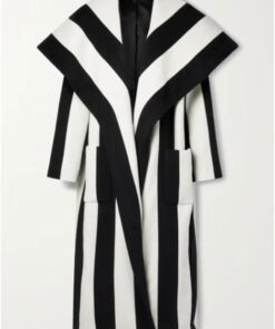 Only Murders In The Building Linda Emond Striped Coat