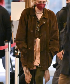 Paris Jackson Brown Trench Coat