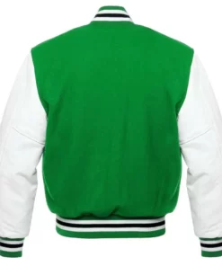 Philadelphia Eagles Vintage Varsity Green And White Jacket 2023