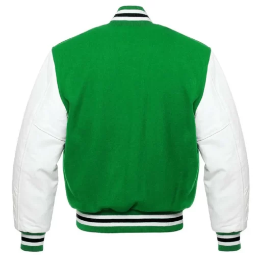 Philadelphia Eagles Vintage Varsity Green And White Jacket 2023
