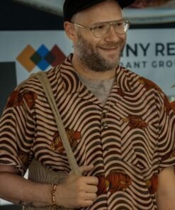 Platonic 2023 Seth Rogen Brown Shirt