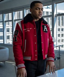 Power Book II Ghost S03 Tariq St. Patrick Red Jacket