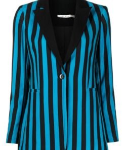 Raven’s Home S06 Raven Symone Blue & Black Striped Blazer 2023