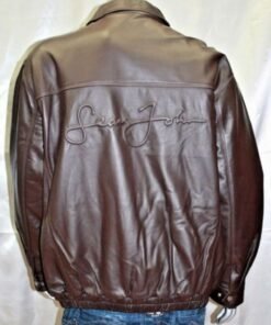 Sean John Leather Jacket 2023