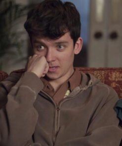 Sex Education S04 2023 Otis Milburn Brown Jacket