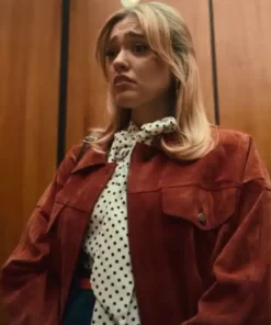 Sex Education Season 4 Aimee Gibbs Corduroy Jacket 2023