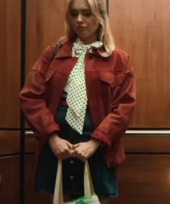 Sex Education Season 4 Aimee Gibbs Corduroy Jacket