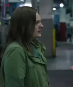 Shining Girls Elisabeth Moss Green Jacket 2023