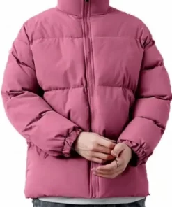 Spike Spiegel Cowboy Bebop Puffer Pink Jacket 2023