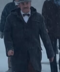 The Holdovers Paul Giamatti Hooded Coat
