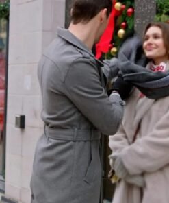 Unforgettable Christmas Wilson James Gray Wool Coat