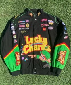 Vintage Lucky Charms Nascar Jacket