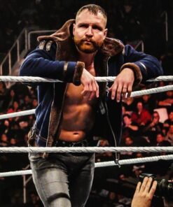 WWE Dean Ambrose Blue And Brown Jacket