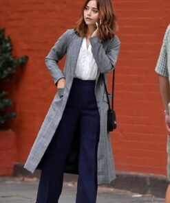Wilderness 2023 Jenna Coleman Grey Coat