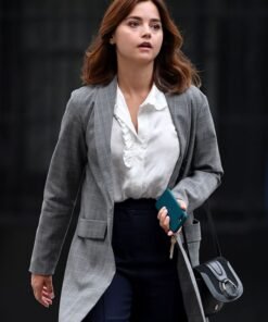 Wilderness Jenna Coleman Grey Coat