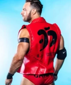Wwe Smackdown La Knight Red Vest 2023