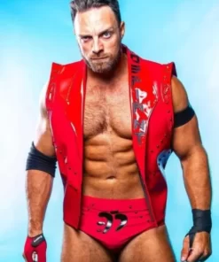 Wwe Smackdown La Knight Red Vest