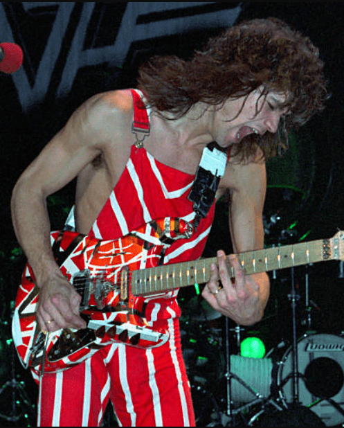 Eddie van halen red and deals white