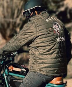 rebel moon green puffer jacket