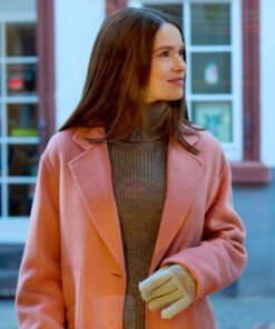 A Heidelberg Holiday 2023 Zoe Moore Pink Trench Coat