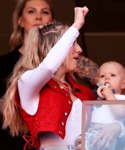 Brittany Mahomes Red Chiefs Vest