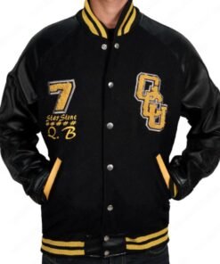 Cyborg Justice League Letterman Varsity Jacket