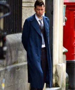 David Tennant Doctor Who 60th Anniversary 10th Doctor Trench Coat