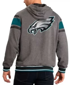 Gray Philadelphia Eagles Extreme Hoodie 2023