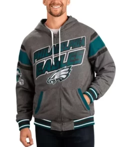 Gray Philadelphia Eagles Extreme Hoodie