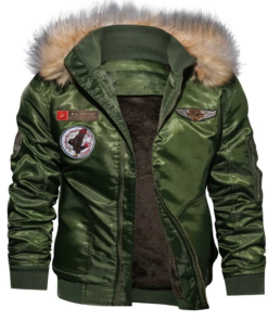 Green-77Killer-Winter-Air-Force-Flight-Jacket