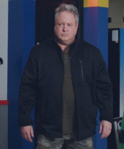 Grumpy Old Santa 2023 Gary Valentine Black Jacket