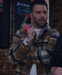 Grumpy Old Santa 2023 Micah Lyons Plaid Jacket