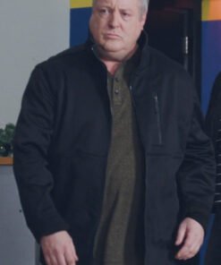 Grumpy Old Santa Gary Valentine Black Jacket