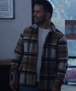 Grumpy Old Santa Micah Lyons Plaid Shirt Jacket