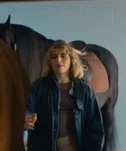 Jem Sex Education S04 Blue Cotton Jacket 2023