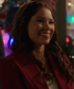 Jessica Parker Kennedy Under The Christmas Sky 2023 Blazer