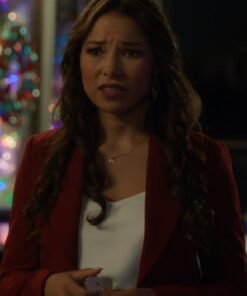 Jessica Parker Kennedy Under The Christmas Sky Blazer