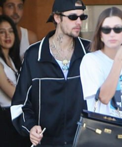 Justin Bieber Black Jacket 2023
