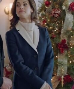 Lyndsy Fonseca Where Are You, Christmas 2023 Blue Coat